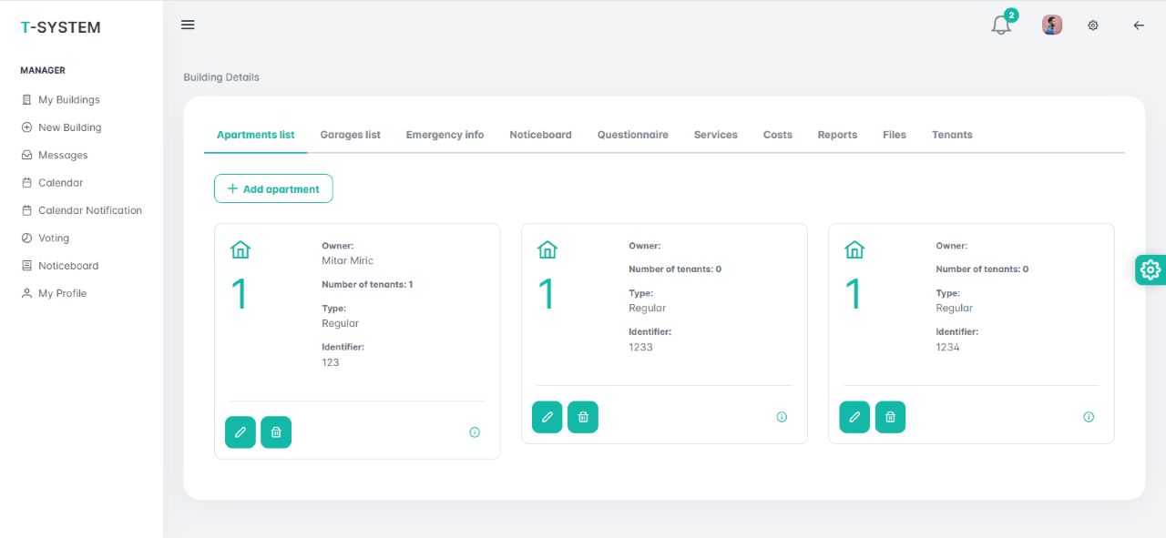 Tenant management system application image 2